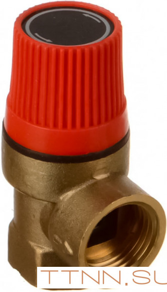 Предохранительный клапан Rommer 2.5 бар 1/2"x3/4" (RVS-0001-002515)