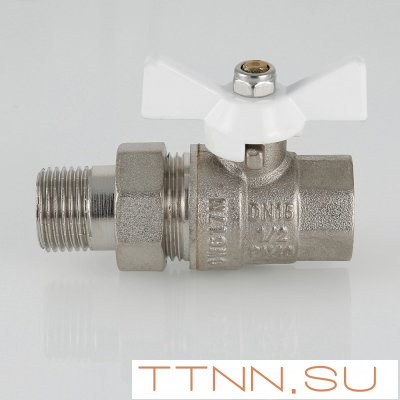 Кран шаровый с накидной гайкой Valtec 3/4 VT.227.NW.05