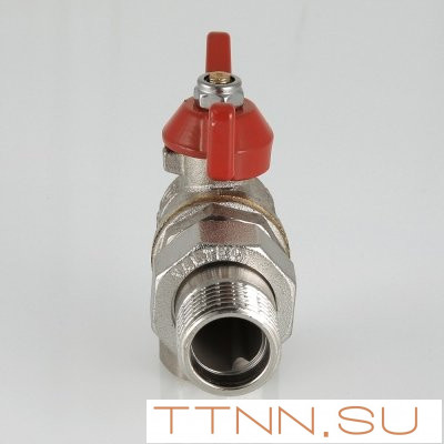 Кран шаровый с накидной гайкой угловой Valtec 1 VT.228.N.06