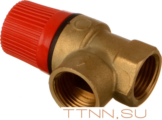 Предохранительный клапан Rommer 3 бар 3/4"x1" (RVS-0001-003020)