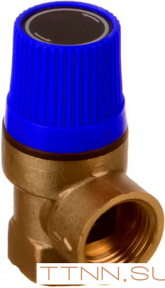 Предохранительный клапан Rommer 6 бар 1/2"х3/4" (RVS-0003-006015)