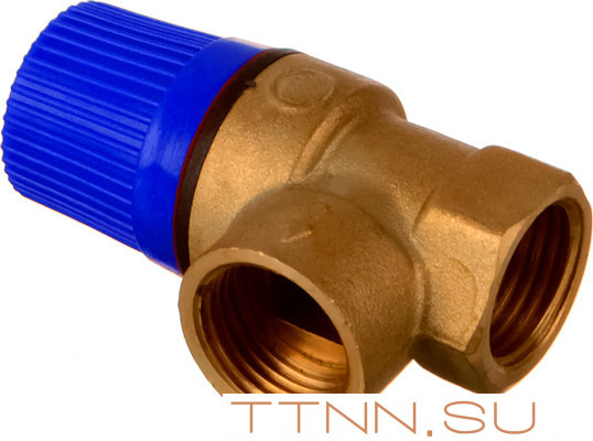 Предохранительный клапан Rommer 6 бар 1/2"х3/4" (RVS-0003-006015)