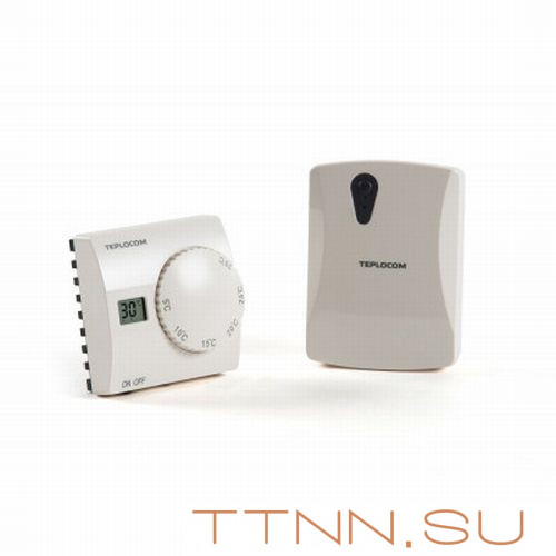 Беспроводной комнатный термостат TEPLOCOM TS-2AA/3A RF2