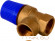 Предохранительный клапан Rommer 8 бар 1/2"x3/4"(RVS-0003-008015)