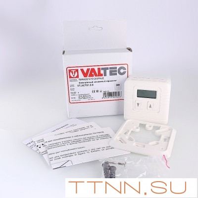 Аксессуар для водяного пола VALTEC Электронный комнатный термостат