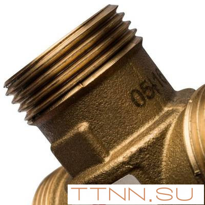 Смесительный клапан STOUT G 1 M-G 1 1/2 F-G 1 M 70°С Смесительный клапан STOUT G 1 M-G 1 1/2 F-G 1 M 70°С