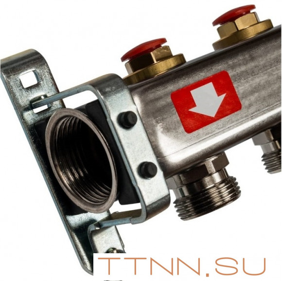 Коллектор с запорными клапанами STOUT SMS-0932-000006