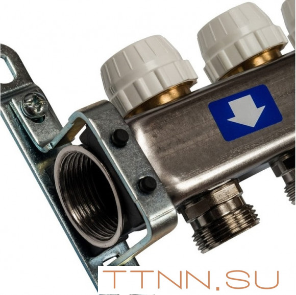 Коллектор с запорными клапанами STOUT SMS-0932-000006