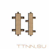 Гидравлическая стрелка 2" НР 1/2" ВР, 6 бар, до 110 кВт