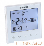 Термостат электронный комнатный Valtec с Wi-Fi, 220 В, VT. AC712.0.0 Термостат электронный комнатный Valtec с Wi-Fi, 220 В, VT. AC712.0.0