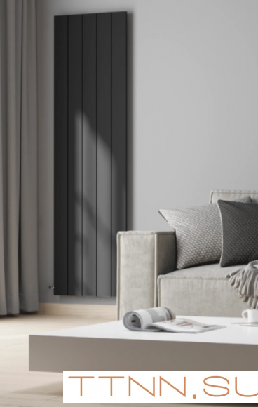 Алюминиевый радиатор STOUT Oscar 2000 4 секции (цвет 2748 cod.07 черный)