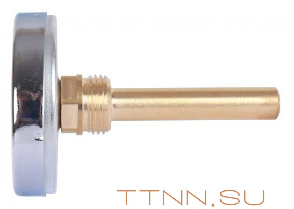 Термометр биметаллический с погружной гильзой Watts F+R801 (T) 63/75 Термометр биметаллический с погружной гильзой Watts F+R801 (T) 63/75