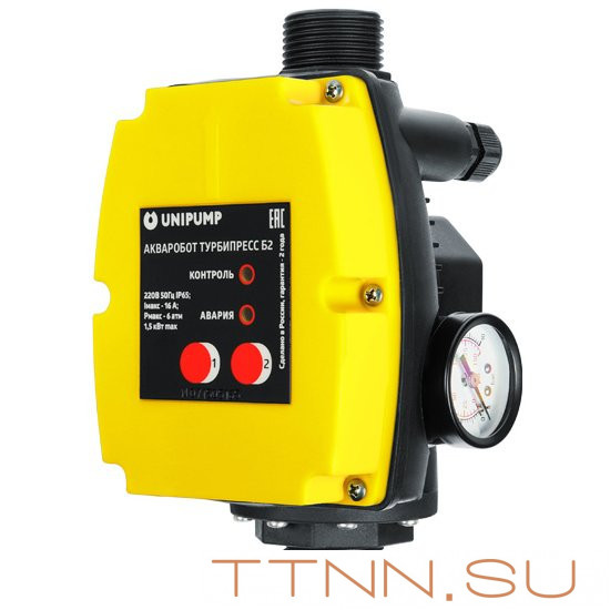 Блок управления двумя насосами Unipump ТУРБИПРЕСС Б2 Блок управления двумя насосами Unipump ТУРБИПРЕСС Б2
