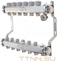 Для отопления Royal Thermo 1" ВР-3/4" НР, 5 выходов, нерж. (RTE 51.105)