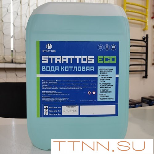 Вода для отопления Strattos, 10 л.