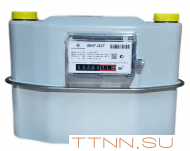 Счетчик газа BKР-G10T 250 с термокорректором Газэлектроника для уличной