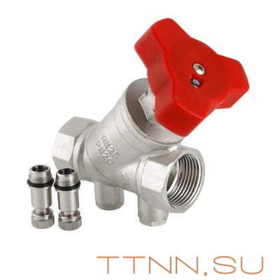 Клапан ручной балансировочный Valtec 1 1/2" VT.054.N.08