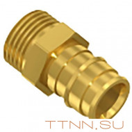 Штуцер с наружней резьбой 16-1/2 Federica Bugatti Штуцер с наружней резьбой 16-1/2 Federica Bugatti