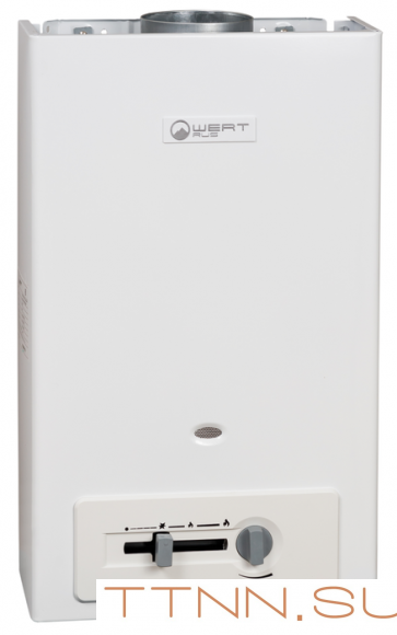 Газовый проточный водонагреватель WERTRUS 10P White