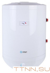 Бойлер косвенного нагрева STOUT Настенный 75 л., ТЭН 2,4 кВт (SWH-1210-050075)
