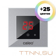 Терморегулятор CALEO NOVA встраиваемый цифровой, 3,5 кВт, алюминиевый Терморегулятор CALEO NOVA встраиваемый цифровой, 3,5 кВт, алюминиевый