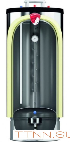 Газовый накопительный водонагреватель Federica Bugatti INOX Premium WH200