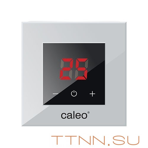 Терморегулятор CALEO NOVA встраиваемый цифровой, 3,5 кВт, серебристый