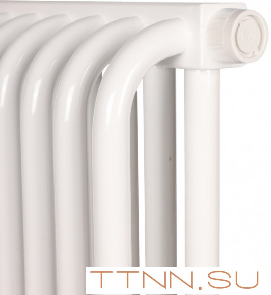 Стальной трубчатый радиатор 2-колончатый Rommer RST 2050/18 нижнее правое подключение RAL9016 Стальной трубчатый радиатор 2-колончатый Rommer RST 2050/18 нижнее правое подключение RAL9016