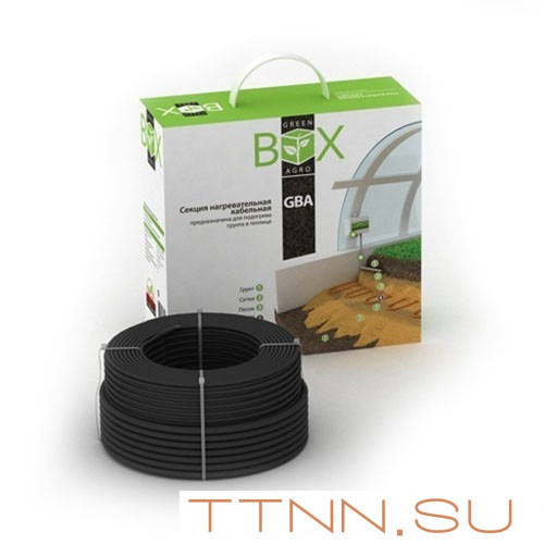 Нагревательный кабель GreenBox AGRO 11,5 м2