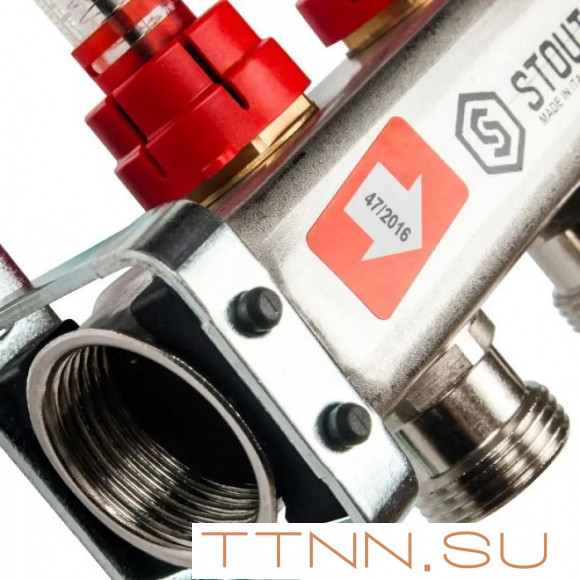 Коллектор с расходомерами STOUT SMS 0917 000005 Коллектор с расходомерами STOUT SMS 0917 000005