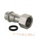 Соединитель из нержавеющей стали с накидной гайкой Valtec 12х1/2"