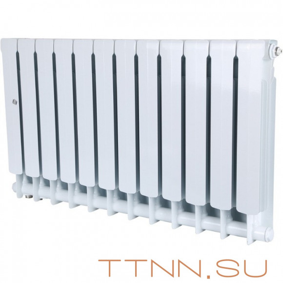 Биметаллический радиатор STOUT SPACE 500 нижнее 12 секций (SRB-0320-050012)