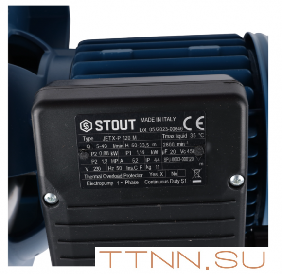 Поверхностный насос STOUT SPJ-0003-000120