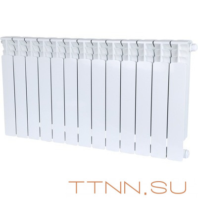 Биметаллический радиатор STOUT SPACE 500 нижнее 13 секций (SRB-0320-050013)