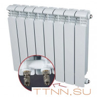 Алюминиевый радиатор Rifar Alum 350 Ventil 14 секций Алюминиевый радиатор Rifar Alum 350 Ventil 14 секций