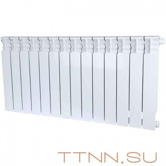 Биметаллический радиатор STOUT SPACE 500 нижнее 14 секций (SRB-0320-050014)