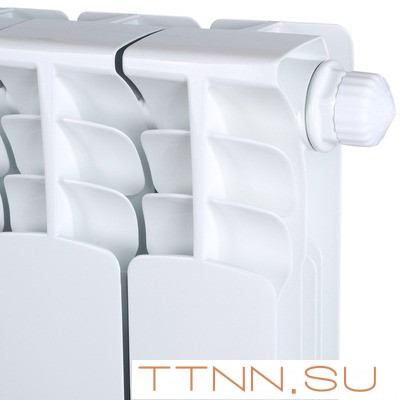 Биметаллический радиатор STOUT SPACE 500 нижнее 4 секции (SRB-0320-050004)