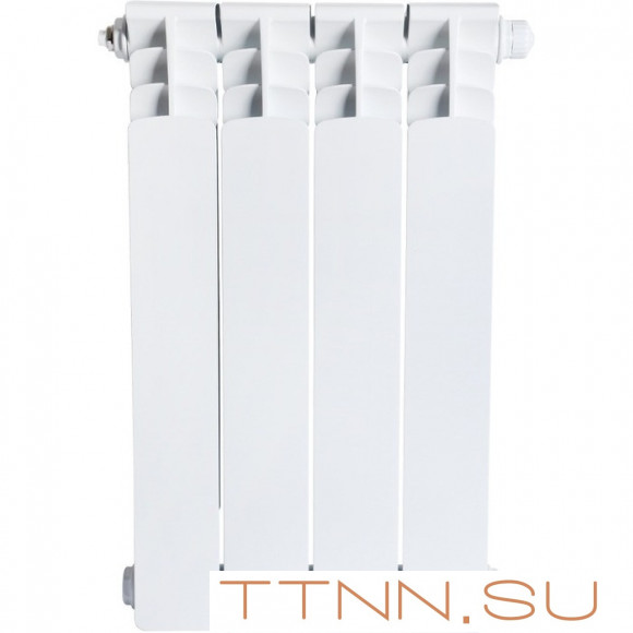 Биметаллический радиатор STOUT SPACE 500 нижнее 4 секции (SRB-0320-050004)