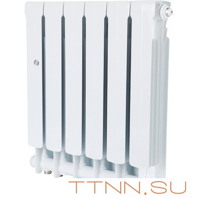 Биметаллический радиатор STOUT SPACE 500 нижнее 6 секций (SRB-0320-050006)