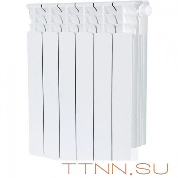 Биметаллический радиатор STOUT SPACE 500 нижнее 6 секций (SRB-0320-050006)