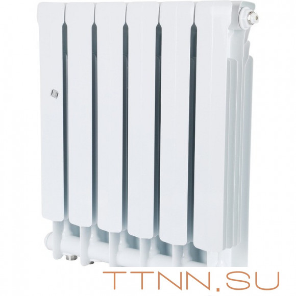 Биметаллический радиатор STOUT SPACE 500 нижнее 6 секций (SRB-0320-050006)