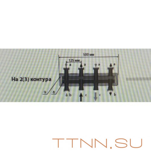 Распределительные гребенки  "ViEiR"(2-3 контура)