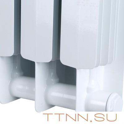 Биметаллический радиатор STOUT SPACE 500 нижнее 8 секций (SRB-0320-050008)