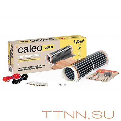 Пленочный теплый пол CALEO GOLD 170 Вт/1,5 м2