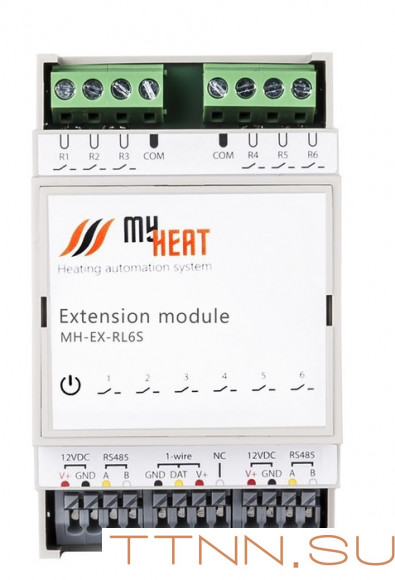 Симисторный блок расширения MY HEAT RL6S (6292)