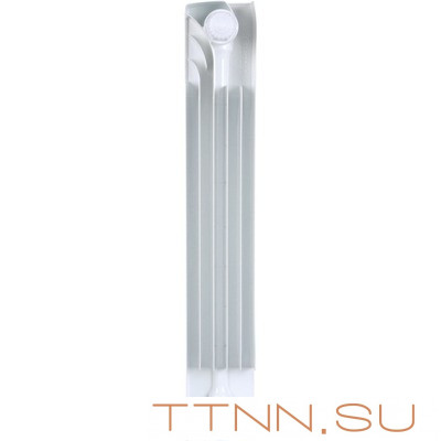 Биметаллический радиатор STOUT SPACE 500 нижнее 9 секций (SRB-0320-050009)