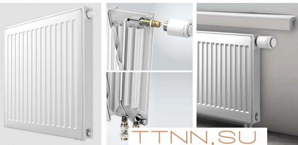 Стальной панельный радиатор Тип 33 Royal Thermo COMPACT C33-450-1200 RAL9016 Стальной панельный радиатор Тип 33 Royal Thermo COMPACT C33-450-1200 RAL9016