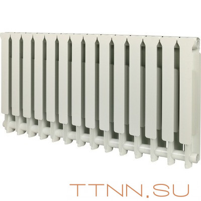 Алюминиевый радиатор STOUT BRAVO 500 нижнее 14 секций (SRA-0120-050014)