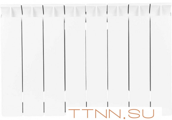 Биметаллический радиатор STOUT STYLE 350 8 секций (SRB-0110-035008)