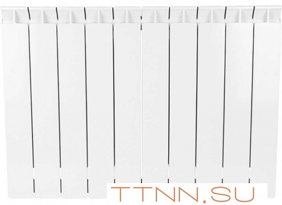 Биметаллический радиатор STOUT STYLE 500 10 секций (SRB-0110-050010)